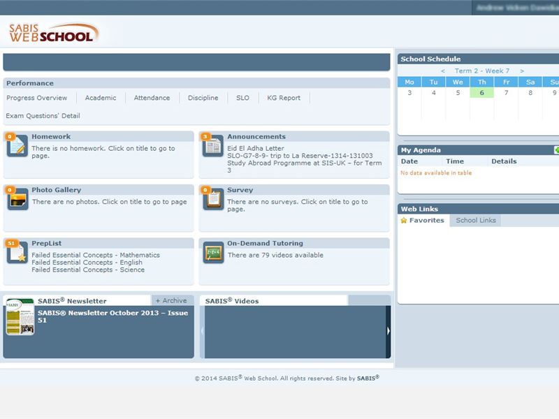 WebSchool PrepList Reinforces the Learning Process